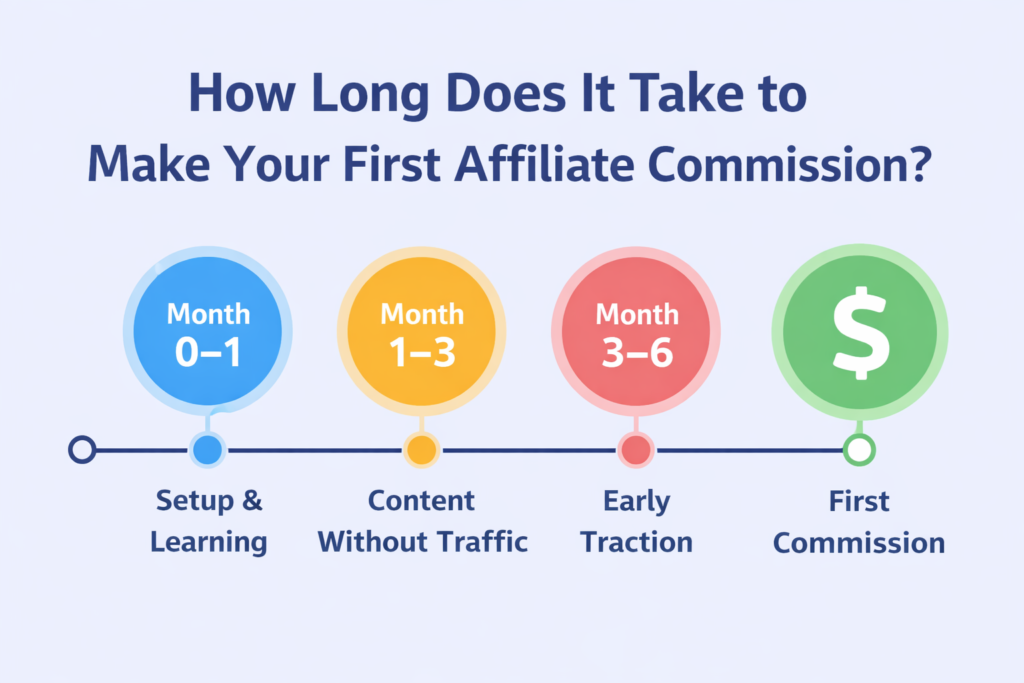 How Long Does It Take to Make Your First Affiliate Commission?