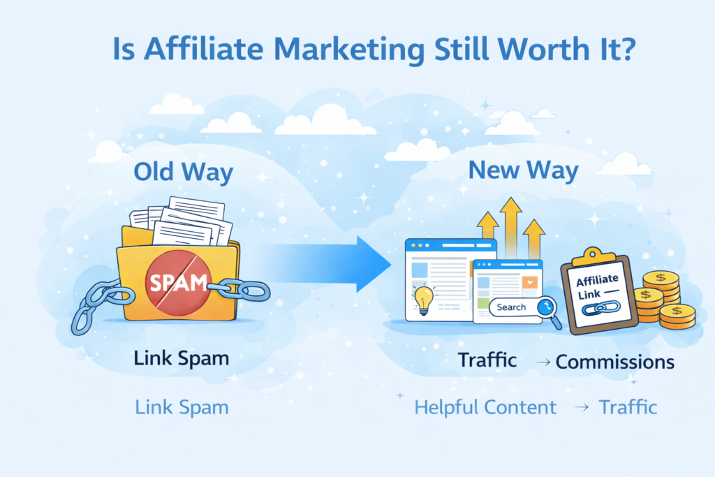 is affiliate marketing still worth it beginner roadmap